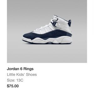 Jordan Ring 6 shoes 13C
